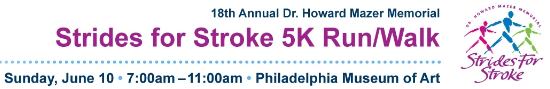Strides for Stroke 5K in Philadelphia PA