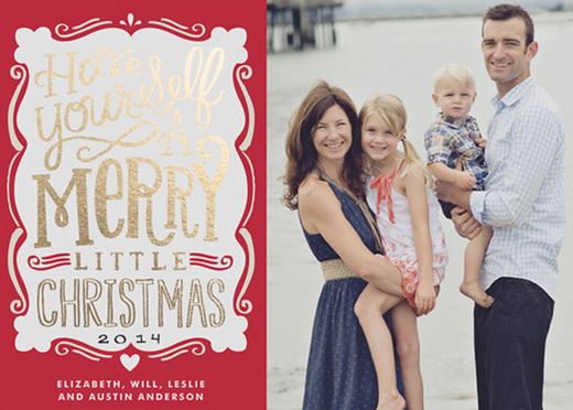 The Prettiest 2014 Holiday Cards at simply-nicole.com