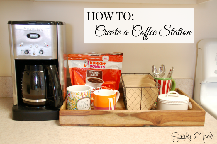 How to Create a Coffee Station