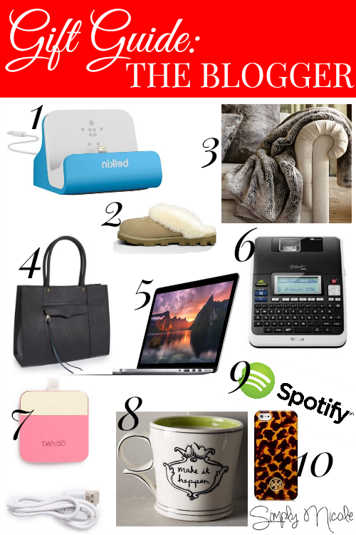 Gift Guide for Bloggers
