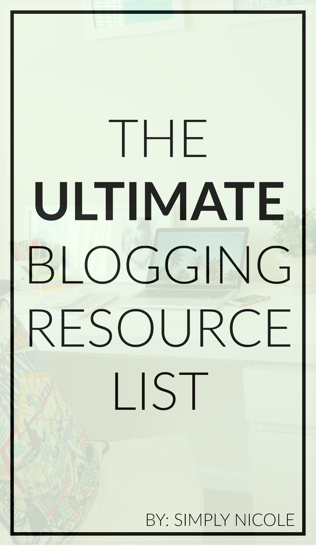 Blogging Resource List