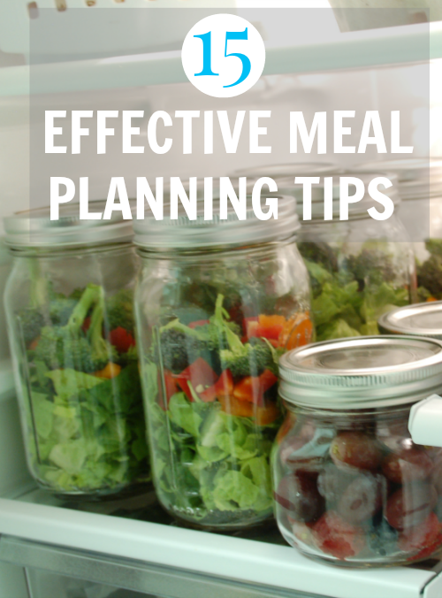15 Effective Meal Planning Tips