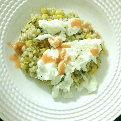 Egg Whites and Couscous