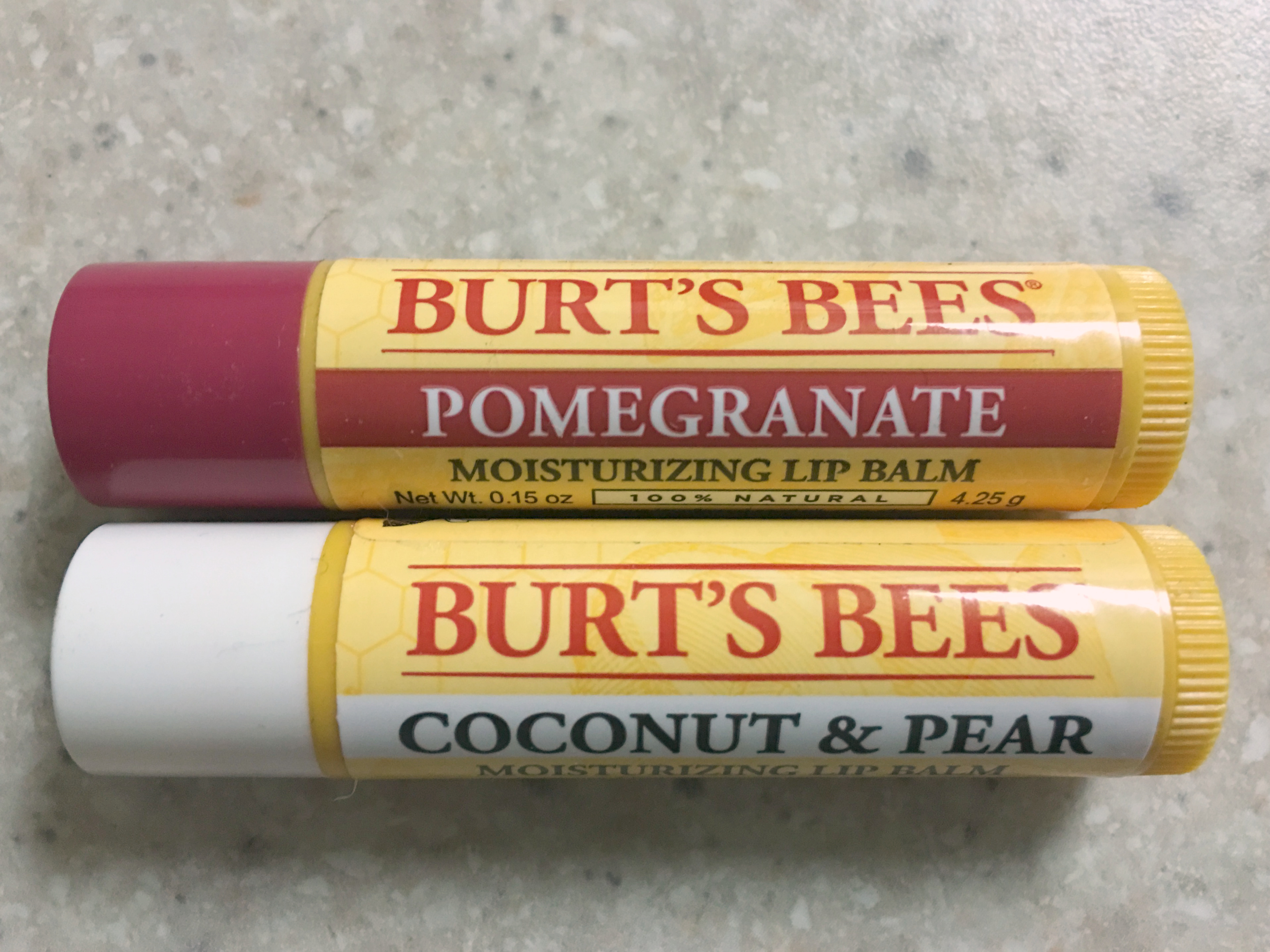 Burts Bees lip balm