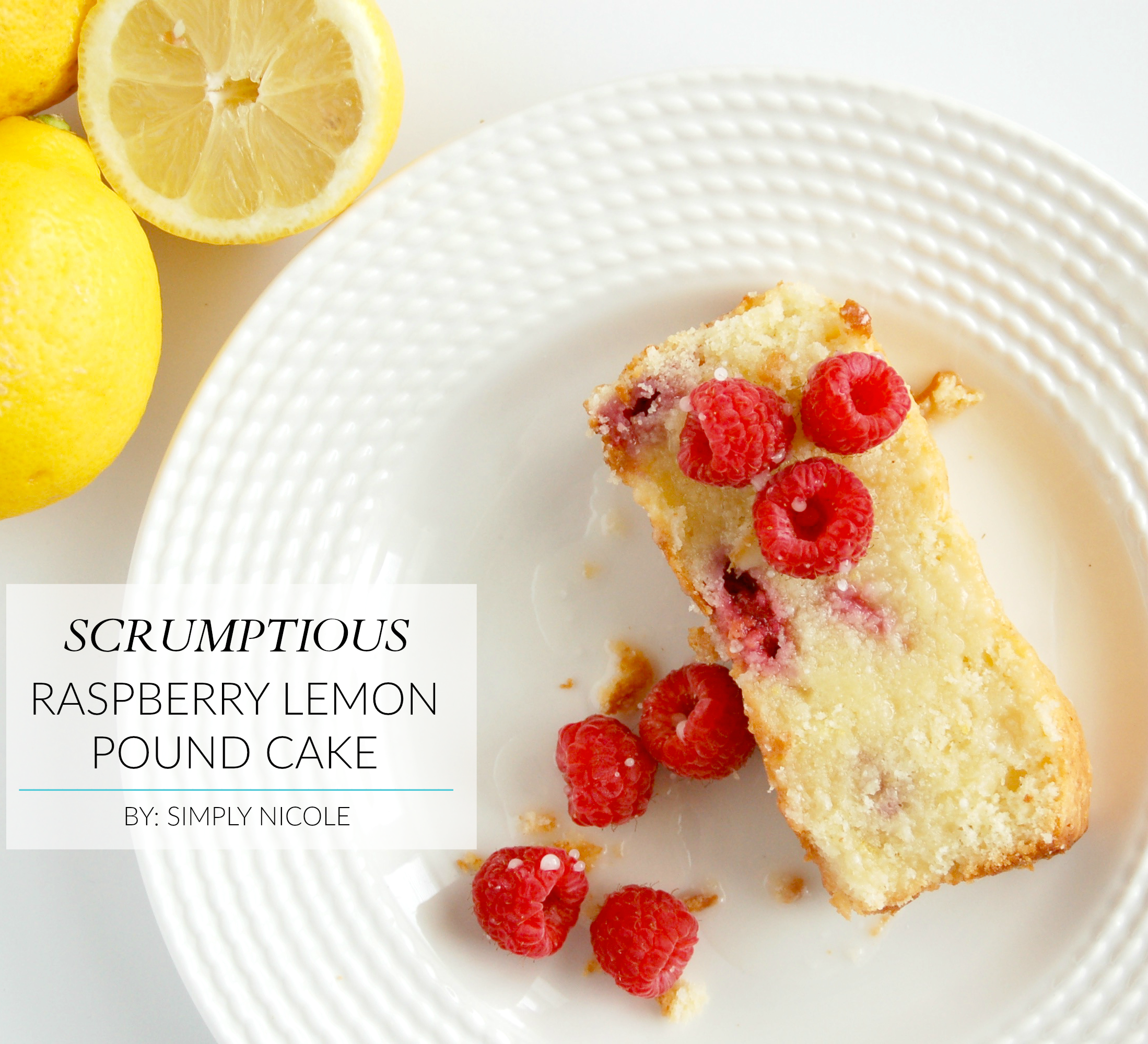 raspberry lemon pound cake recipe