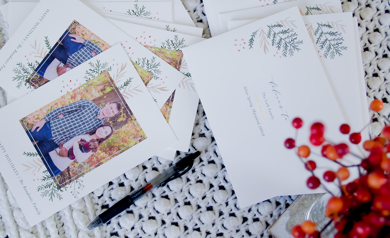 Minted Christmas Card Review