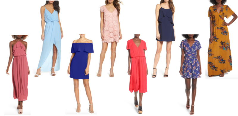 affordable summer dresses for weddings and baby showers