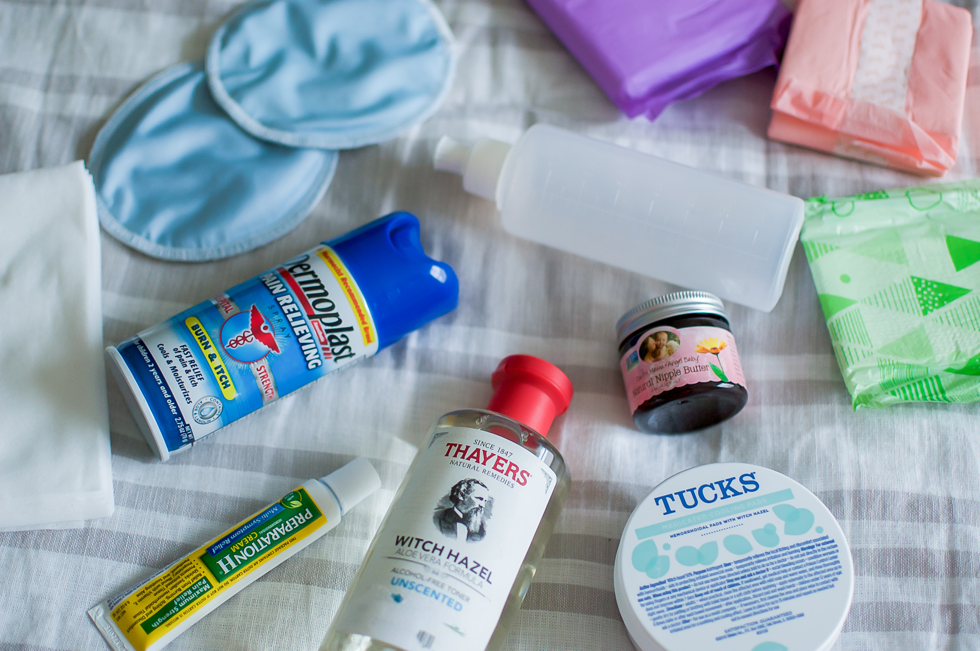 Postpartum essentials kit