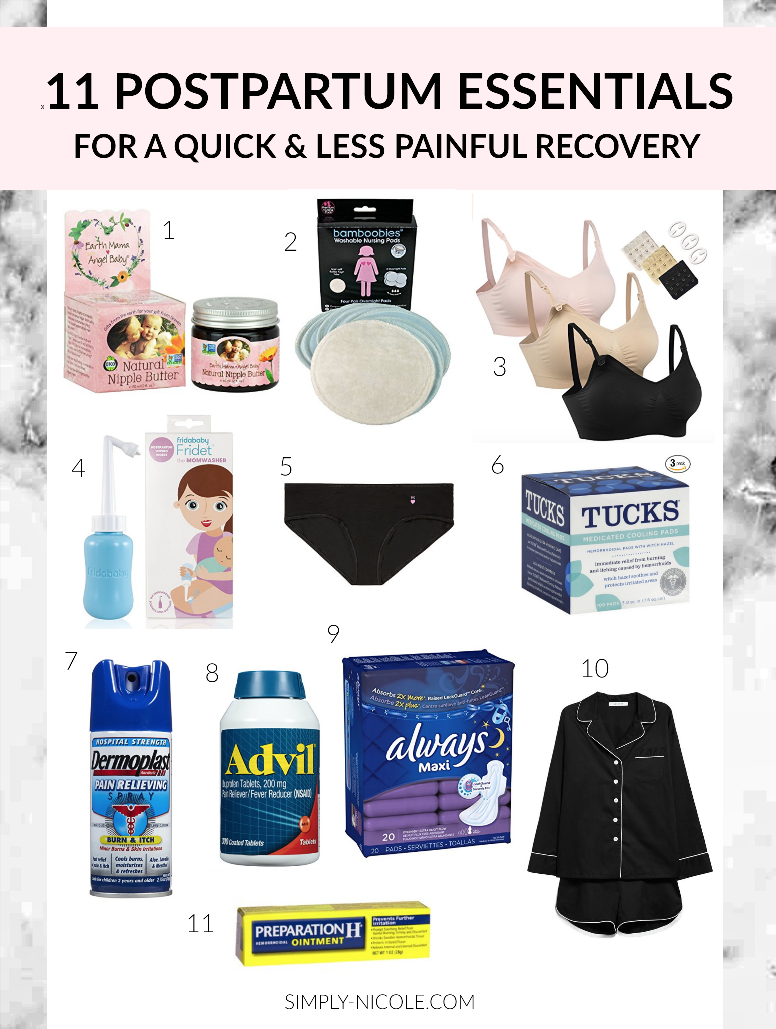 Postpartum Recovery Essentials - Nicole Raudonis