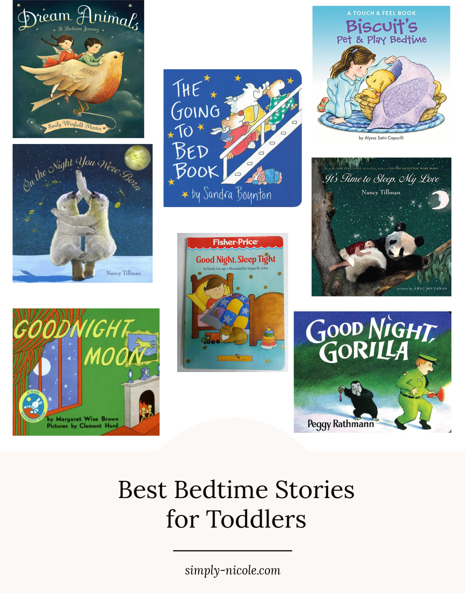 Best bedtime books for toddlers